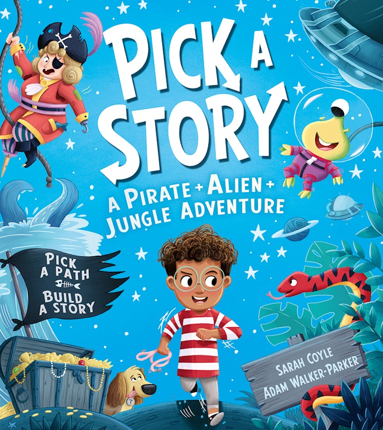 Cover image for Pick a Story: A Pirate Alien Jungle Adventure, isbn: 9781405299046