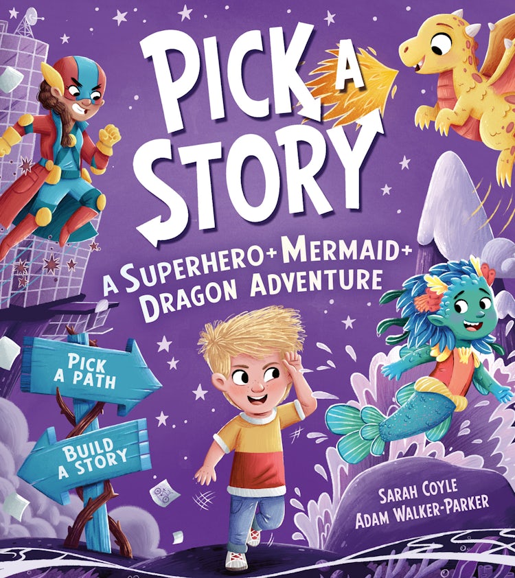 Cover image for Pick a Story: A Superhero Mermaid Dragon Adventure, isbn: 9781405299060