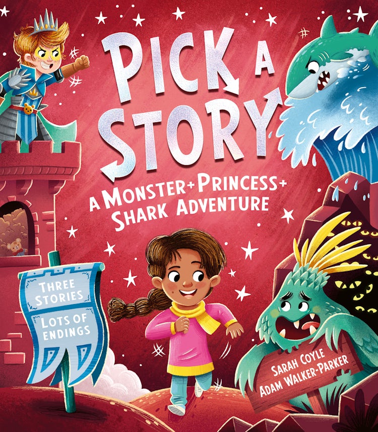Cover image for Pick A Story: A Monster Princess Shark Adventure, isbn: 9781405299077