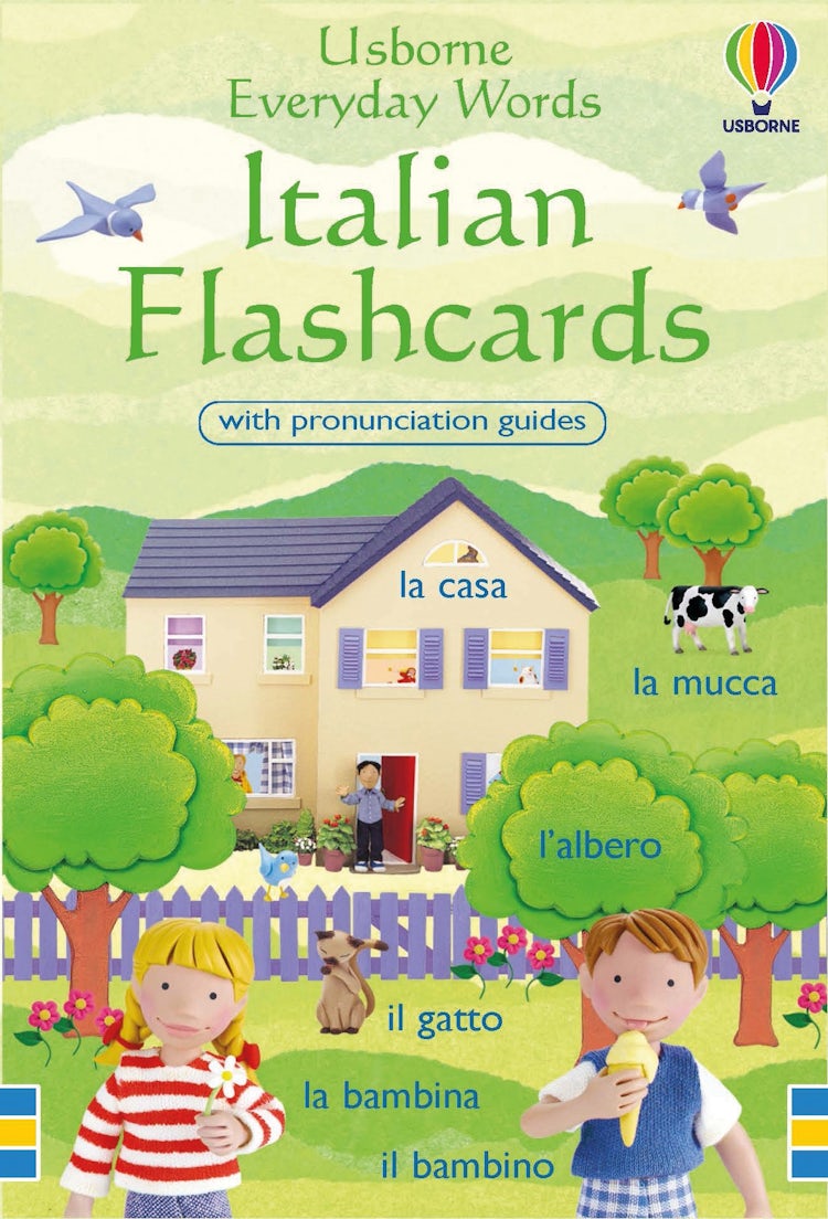 Cover image for Everyday Words Italian Flashcards, isbn: 9781409505839