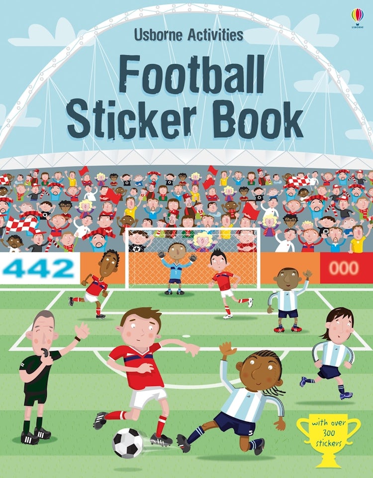 Cover image for Football Sticker Book, isbn: 9781409510277