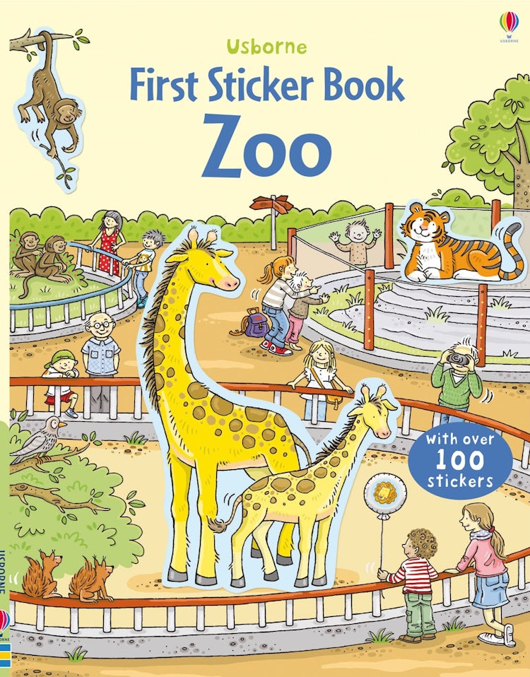 Cover image for First Sticker Book Zoo, isbn: 9781409523130