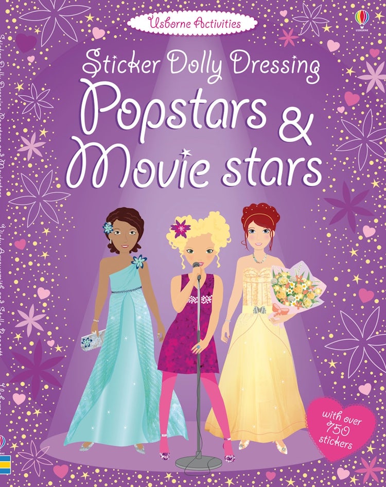Cover image for Sticker Dolly Dressing Popstars & Movie Stars, isbn: 9781409524052