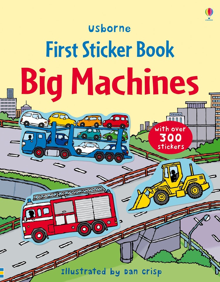 Cover image for First Sticker Book Big Machines, isbn: 9781409524168