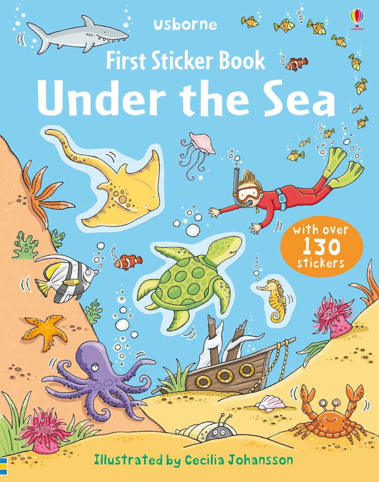 Cover image for First Sticker Book Under the Sea, isbn: 9781409524472