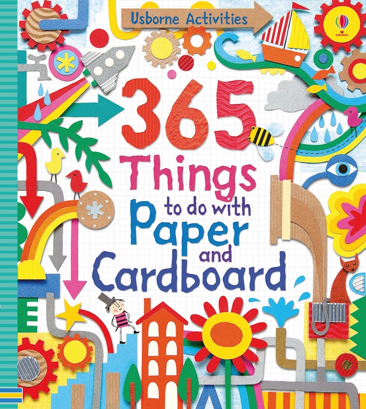 Cover image for 365 Things to do with Paper and Cardboard, isbn: 9781409524601