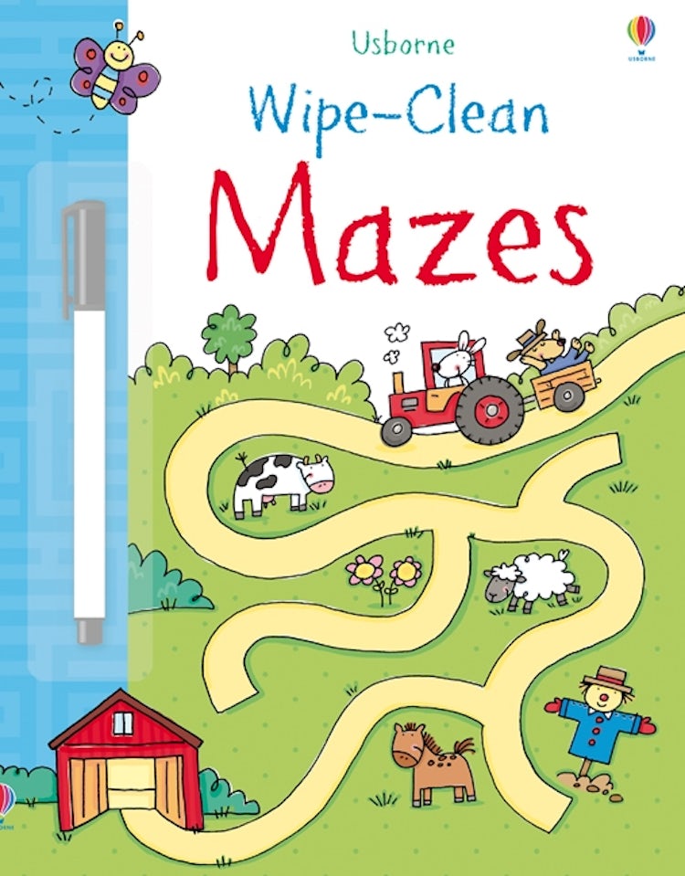 Cover image for Wipe-clean Mazes, isbn: 9781409524724