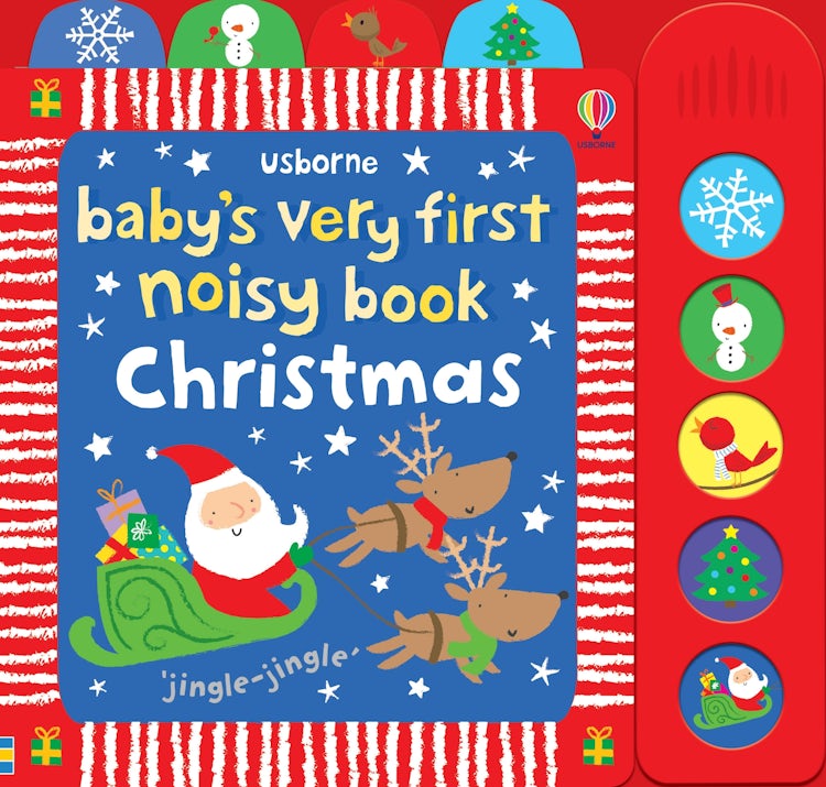 Cover image for Baby's Very First Noisy Book: Christmas, isbn: 9781409530558