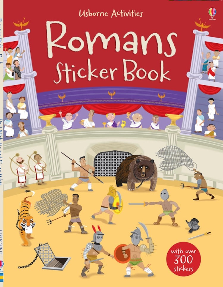 Cover image for Romans Sticker Book, isbn: 9781409530725