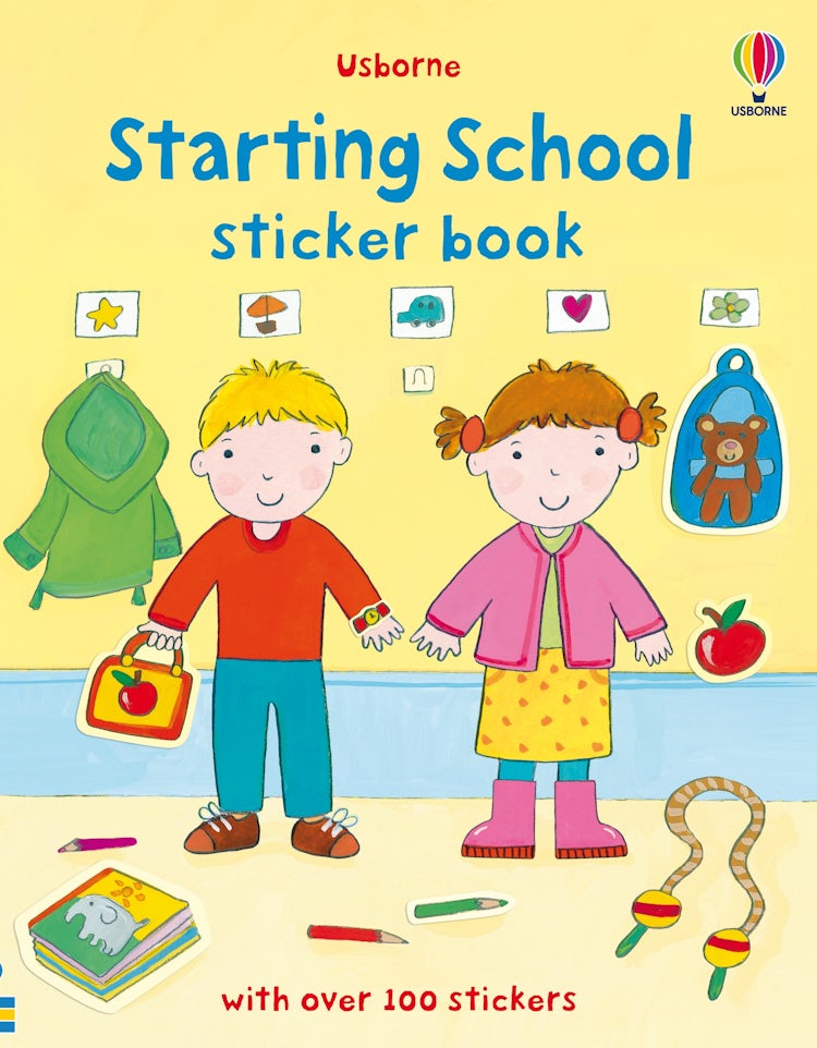 Cover image for Starting School Sticker Book, isbn: 9781409534938