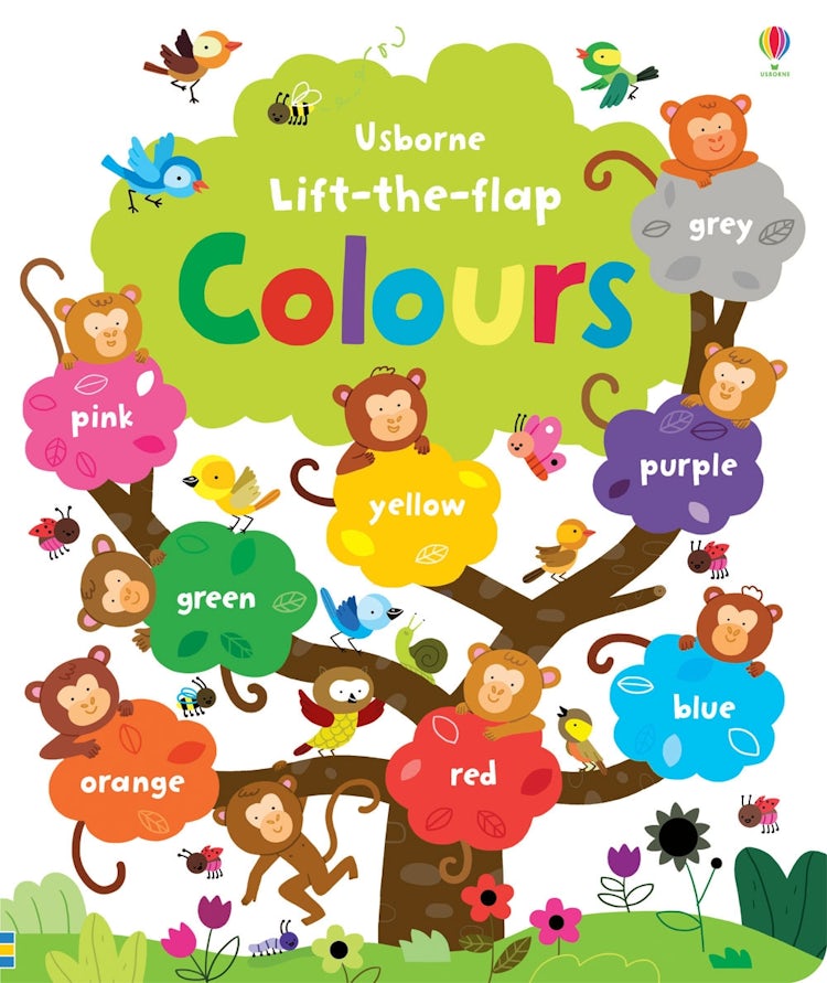 Cover image for Lift the Flap Colours Book, isbn: 9781409540571