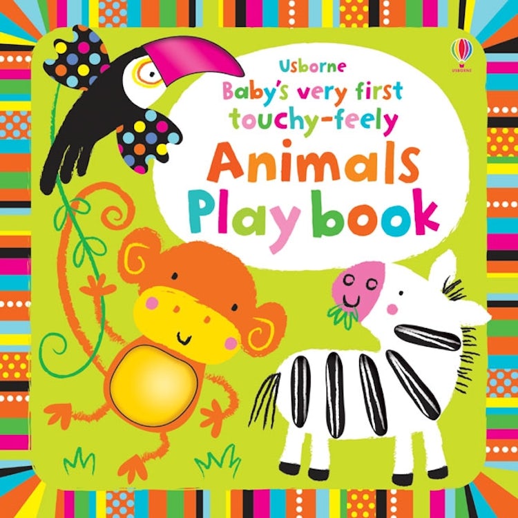 Cover image for Baby's Very First Touchy-Feely Animals Playbook, isbn: 9781409549727