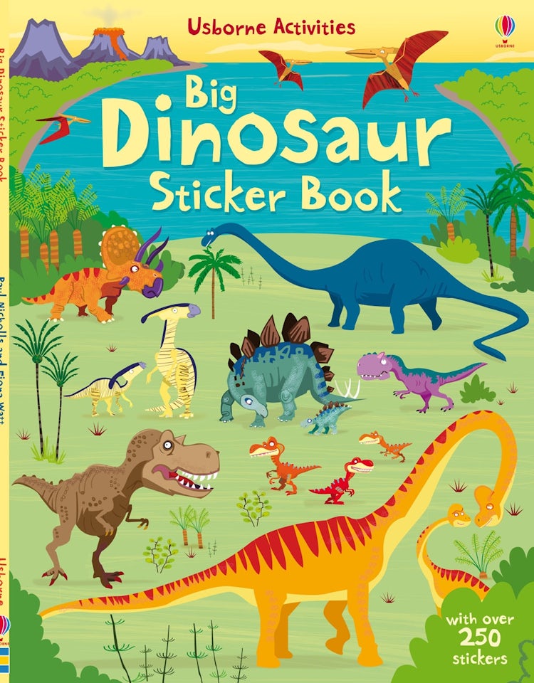 Cover image for Dinosaurs Sticker Book, isbn: 9781409549901