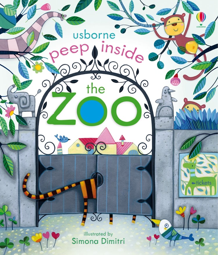 Cover image for Peep Inside the Zoo, isbn: 9781409549925