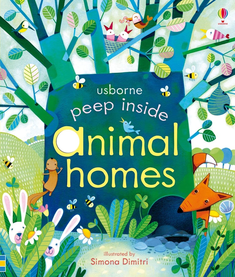 Cover image for Peep Inside Animal Homes, isbn: 9781409550181
