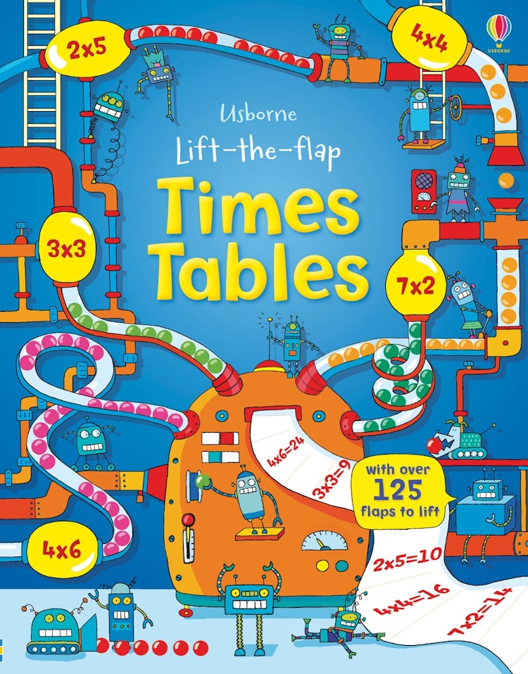 Cover image for Lift the Flap Times Tables Book, isbn: 9781409550242