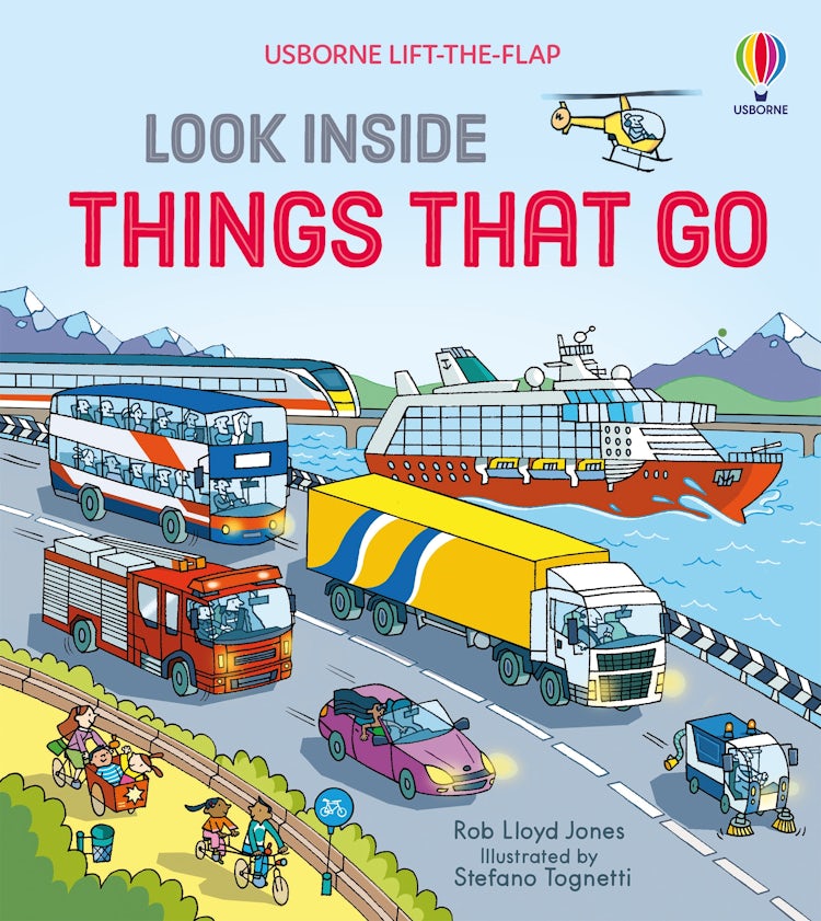 Cover image for Look Inside Things That Go, isbn: 9781409550259