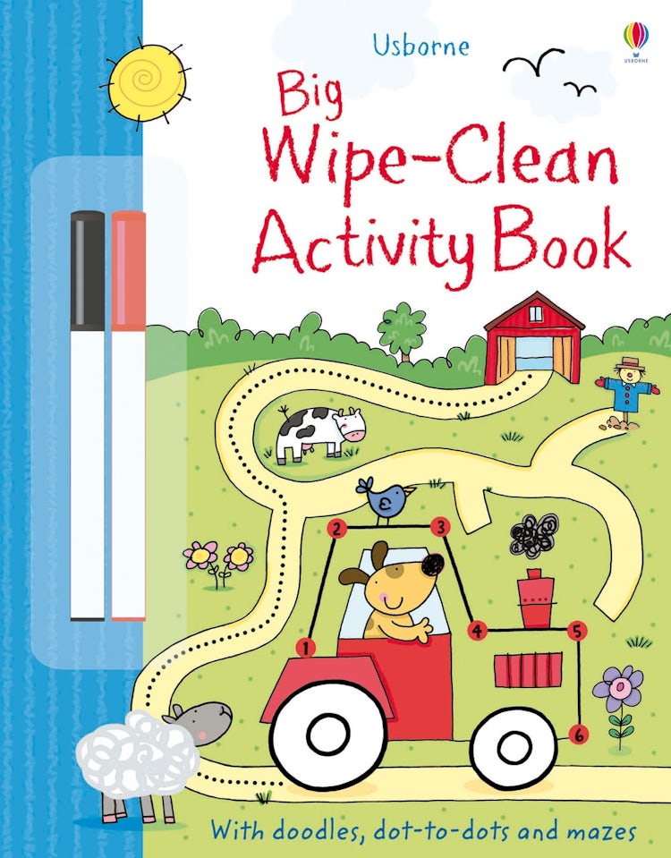 Cover image for Big Wipe Clean Activity Book, isbn: 9781409551577