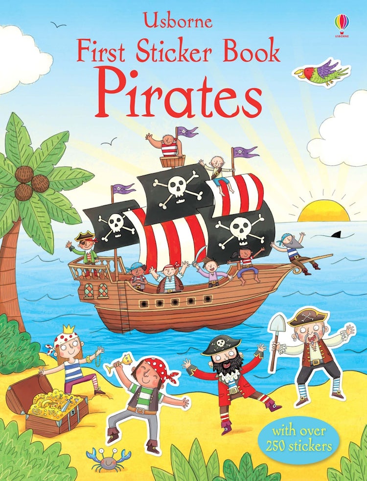 Cover image for First Sticker Book Pirates, isbn: 9781409556725