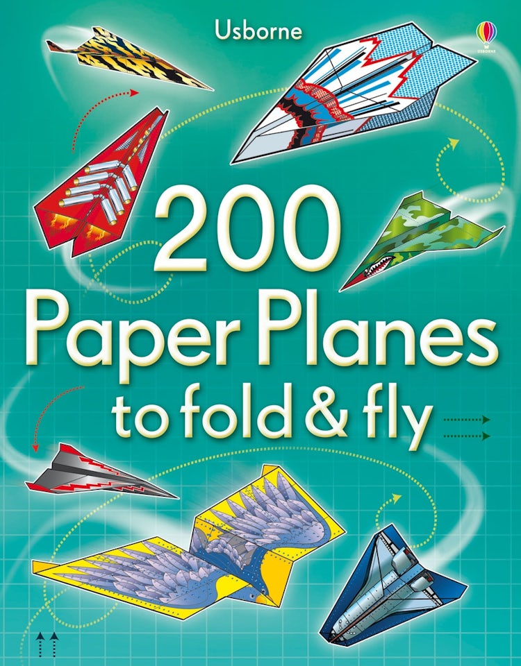 Cover image for 200 Paper Planes to Fold and Fly, isbn: 9781409557067