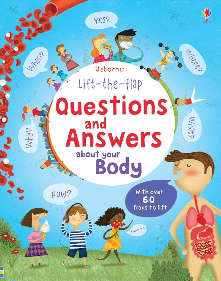 Cover image for Lift the Flap Questions and Answers about your Body, isbn: 9781409562108