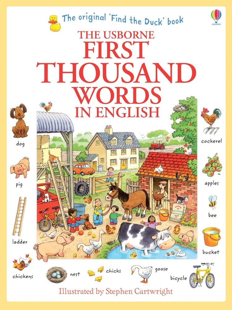 Cover image for First Thousand Words In English, isbn: 9781409562894