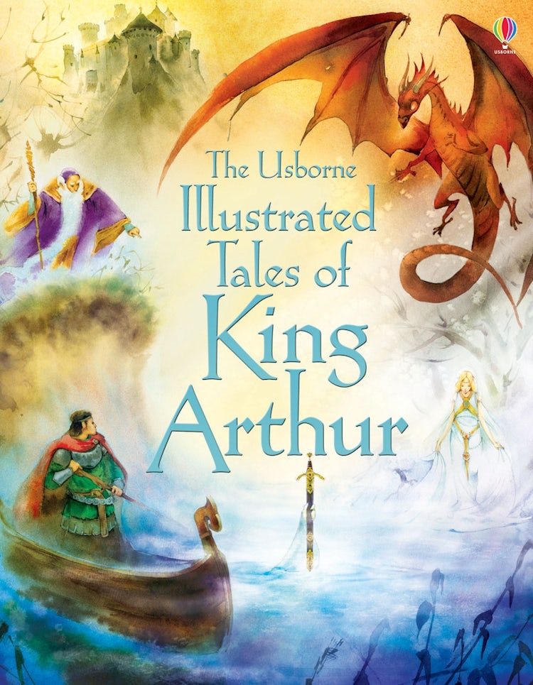 Cover image for Illustrated Tales of King Arthur, isbn: 9781409563266