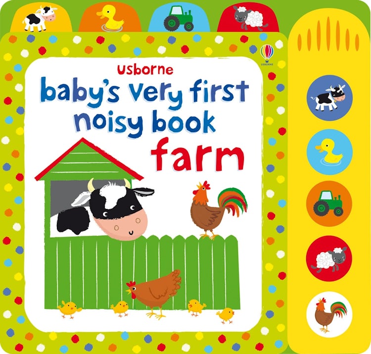 Cover image for Baby's Very First Noisy Book Farm, isbn: 9781409563440