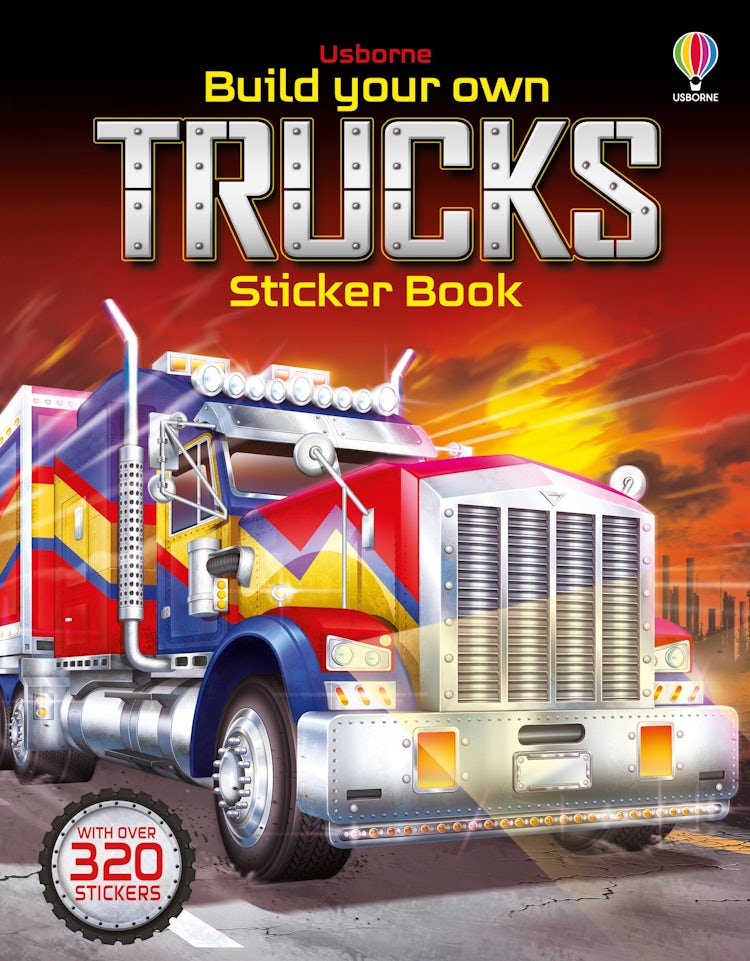 Cover image for Build Your Own Trucks Sticker Book, isbn: 9781409564430