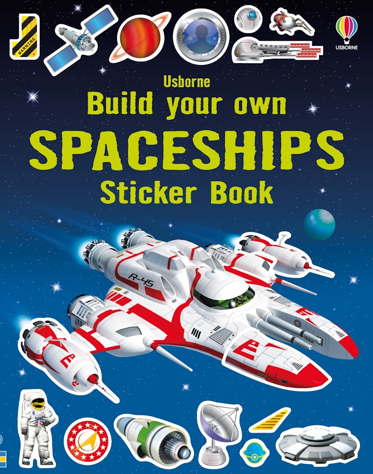 Cover image for Build your Own Spaceships Sticker Book, isbn: 9781409564447
