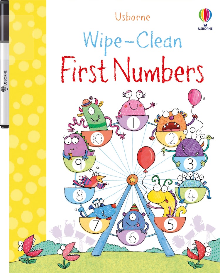 Cover image for Wipe-clean First Numbers, isbn: 9781409564799