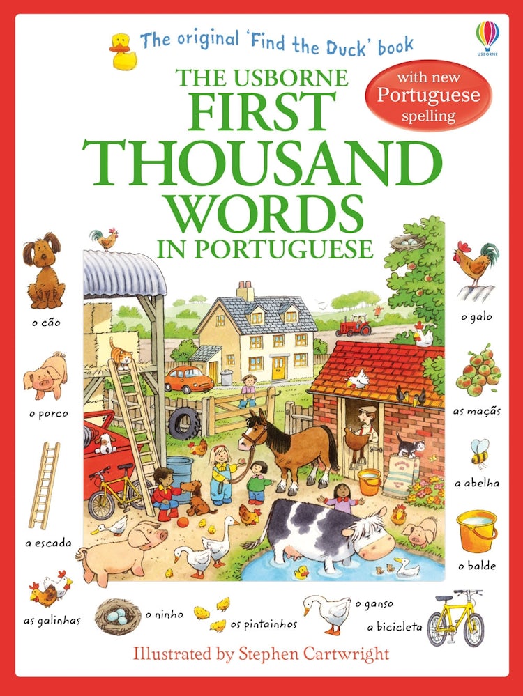 Cover image for First Thousand Words in Portugese, isbn: 9781409566120
