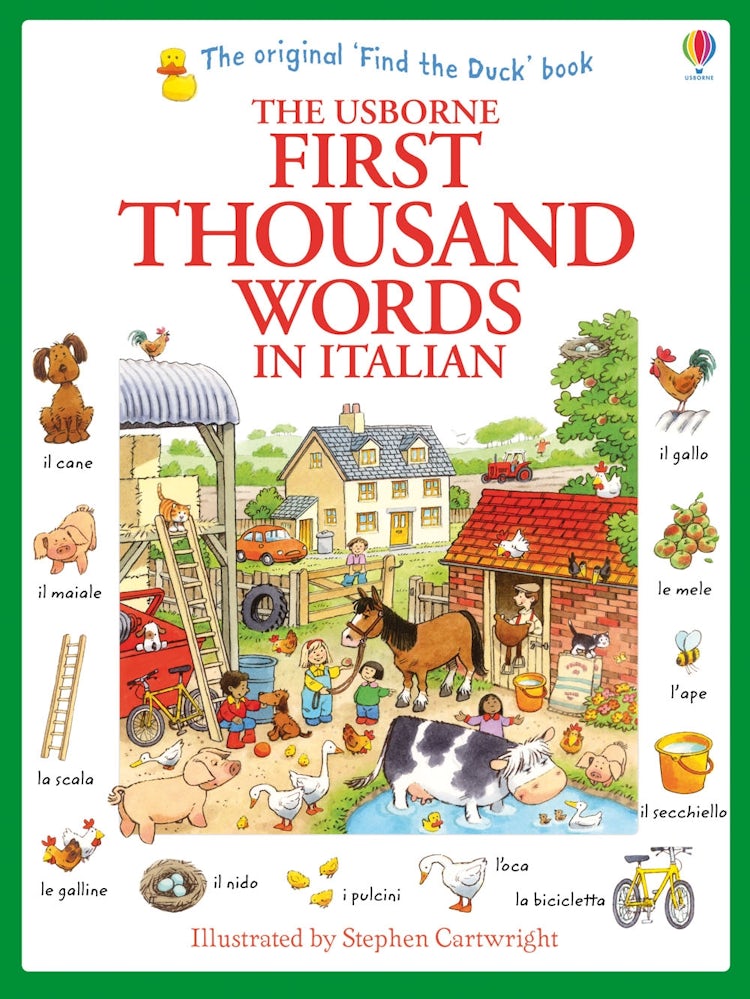 Cover image for First Thousand Words in Italian, isbn: 9781409566144