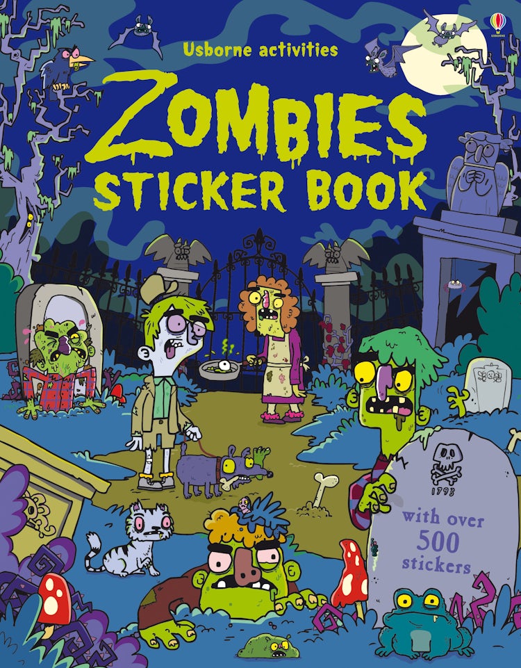 Cover image for Zombies Sticker Book, isbn: 9781409571339