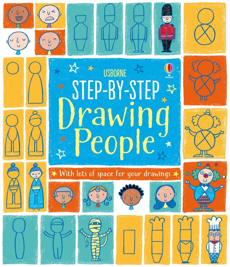 Cover image for Step-by-Step Drawing Book: People, isbn: 9781409581185