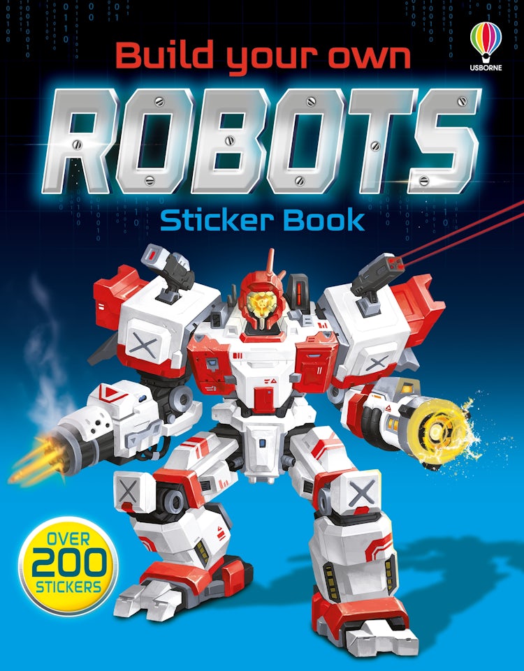 Cover image for Build Your Own Robots Sticker Book, isbn: 9781409581222