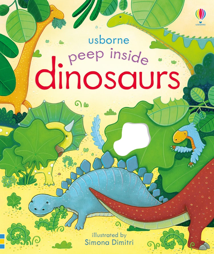 Cover image for Peep Inside Dinosaurs, isbn: 9781409582038