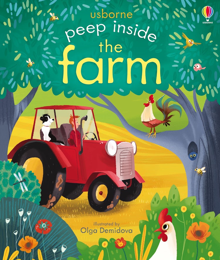 Cover image for Peep Inside the Farm, isbn: 9781409582045