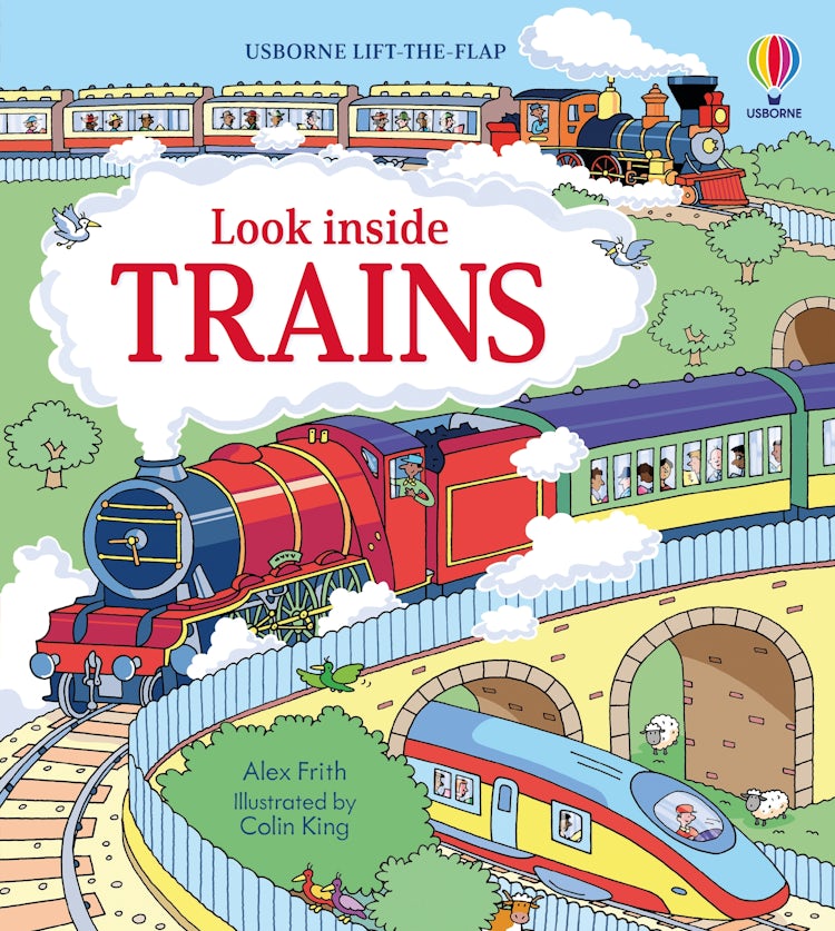 Cover image for Look Inside Trains, isbn: 9781409582083