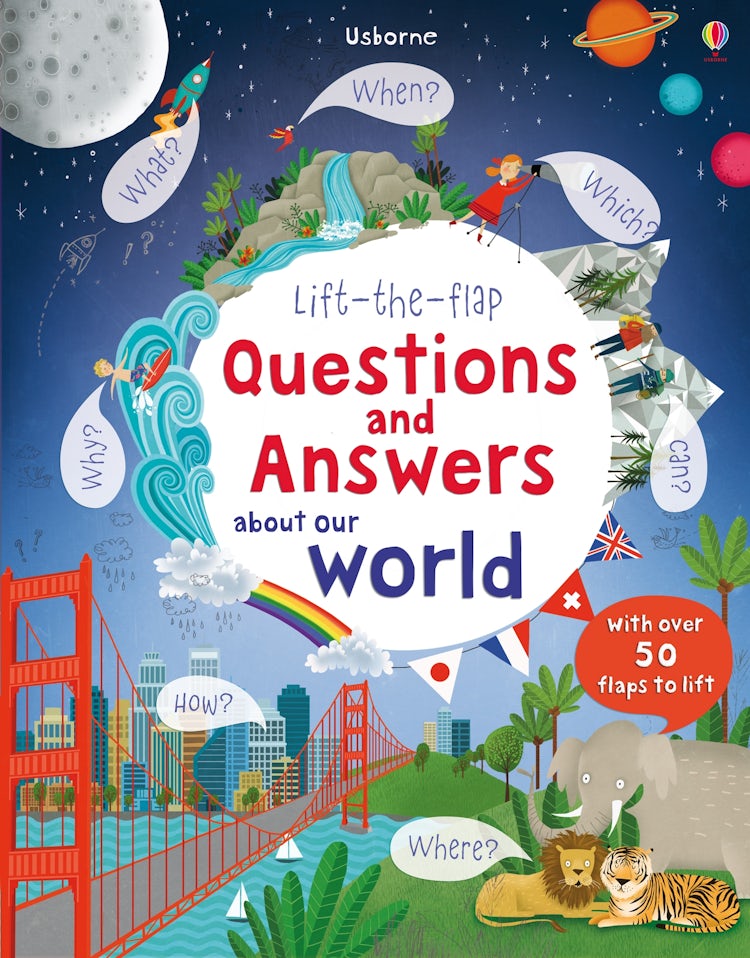 Cover image for Lift The Flap Questions and Answers about our world, isbn: 9781409582151