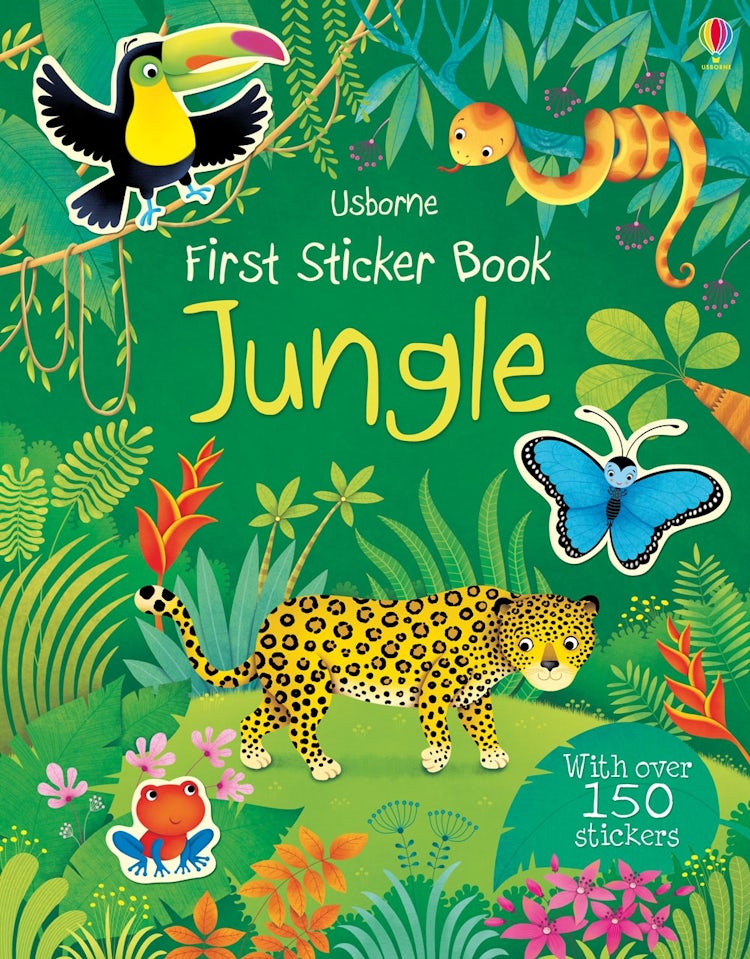 Cover image for First Sticker Book Jungle, isbn: 9781409582380