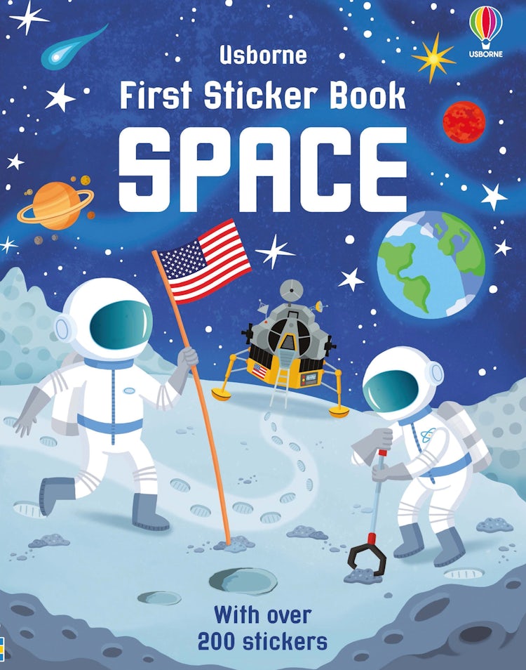 Cover image for First Sticker Book Space, isbn: 9781409582526