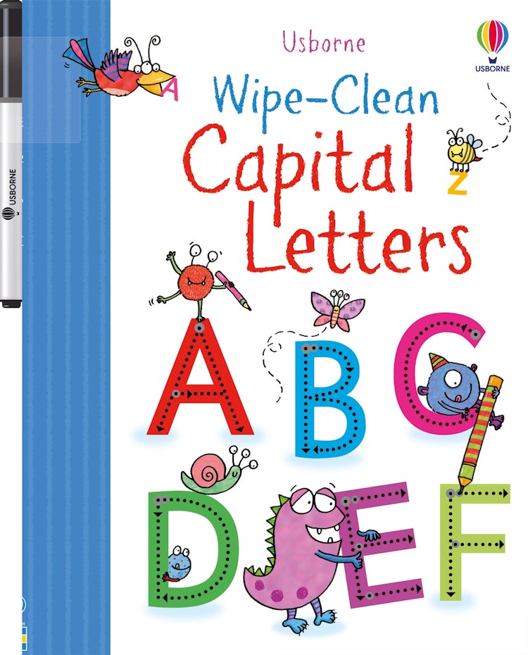 Cover image for Wipe-clean Capital Letters, isbn: 9781409582632