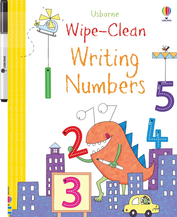 Cover image for Wipe-Clean Writing Numbers, isbn: 9781409582649