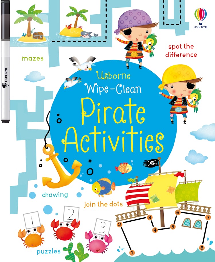 Cover image for Wipe-Clean Pirate Activities, isbn: 9781409582793