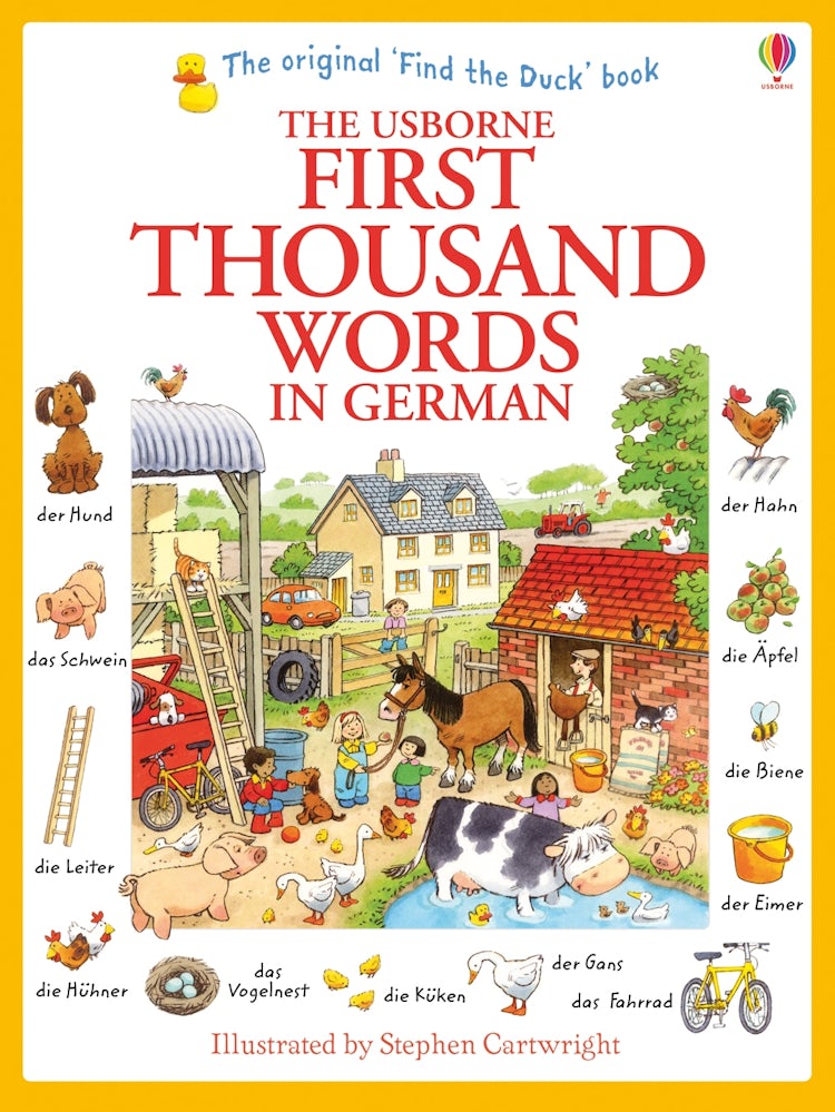 Cover image for First Thousand Words in German, isbn: 9781409583035