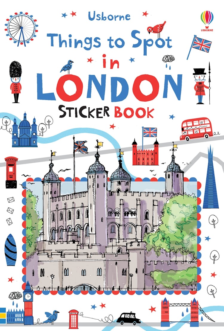 Cover image for Things to Spot in London Sticker Book, isbn: 9781409586050
