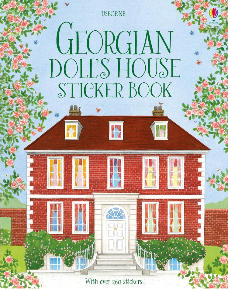 Cover image for Georgian Doll's House Sticker Book, isbn: 9781409586807