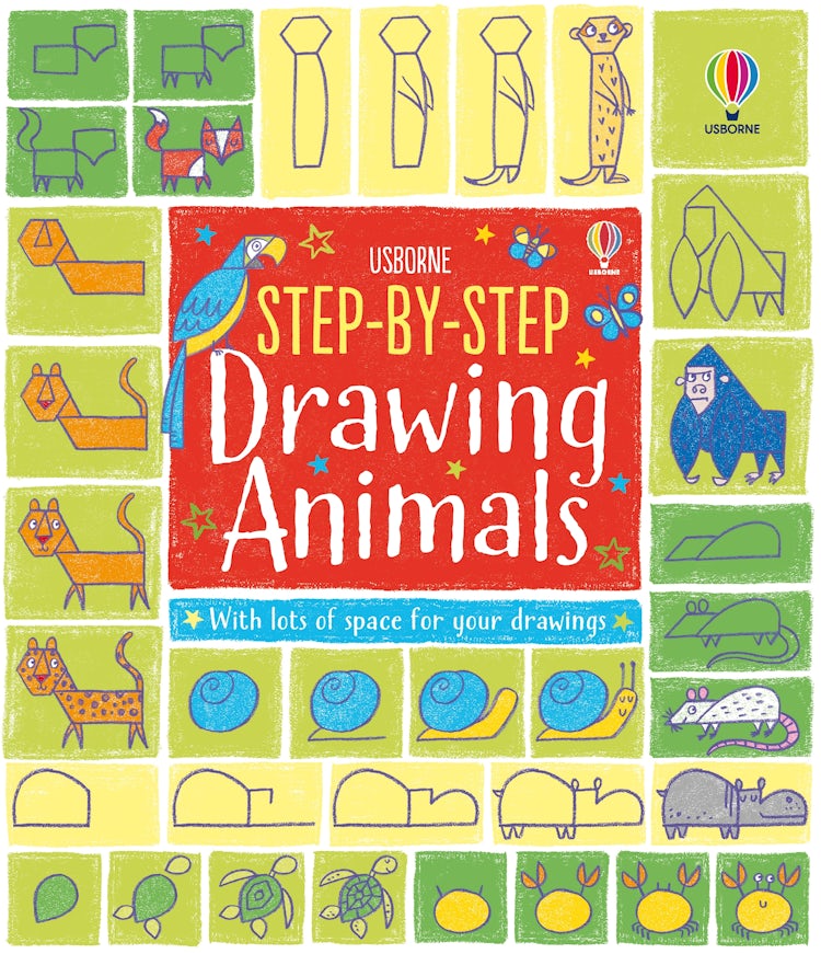 Cover image for Step-by-Step Drawing Animals, isbn: 9781409587606