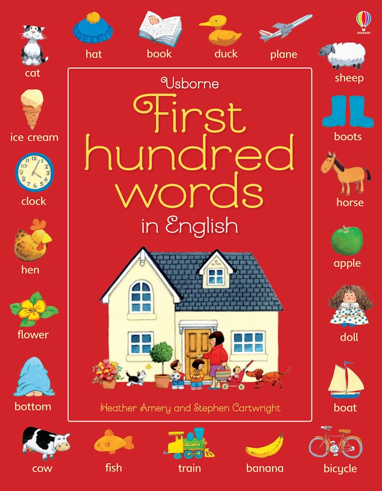 Cover image for First Hundred Words in English, isbn: 9781409596905